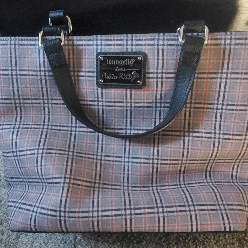 Gray And Red Hello Kitty Handbag - image 2